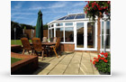 victorian conservatories garden view